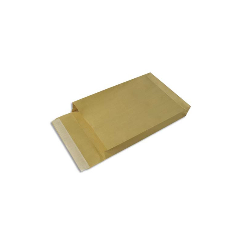 GPV Paquet de 50 pochettes kraft armé brun 34x46 5cm