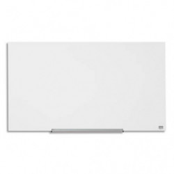 NOBO Tableau blanc en verre magnétique Impression Pro, 680 x 380 mm