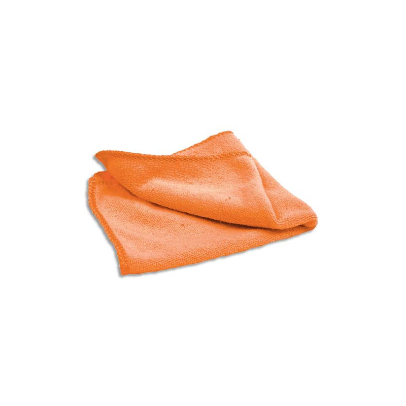 NOBO Chiffon de nettoyage en microfibre pour tableaux blancs ou en verre, orange