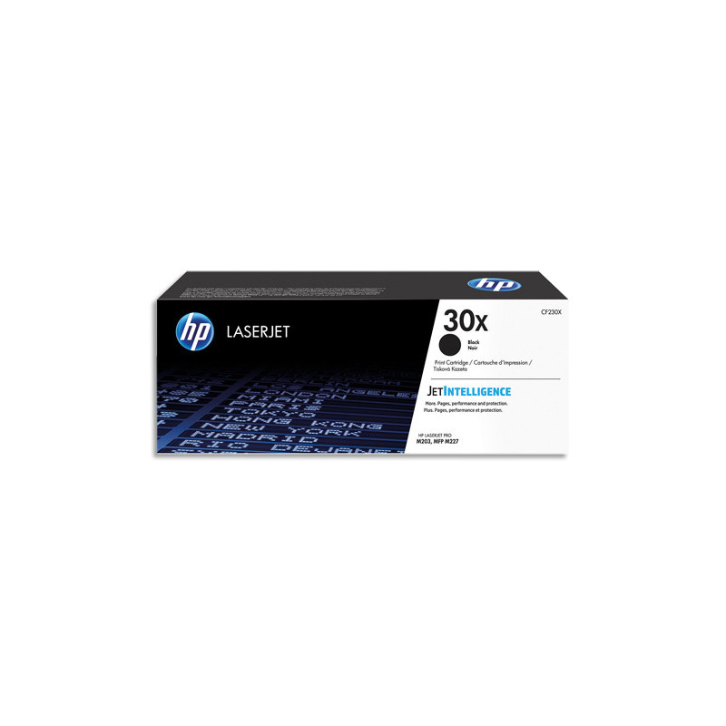 HP 30X CF230X Toner Noir grande capacité Authentique pour HP LaserJet Pro M203 / M277