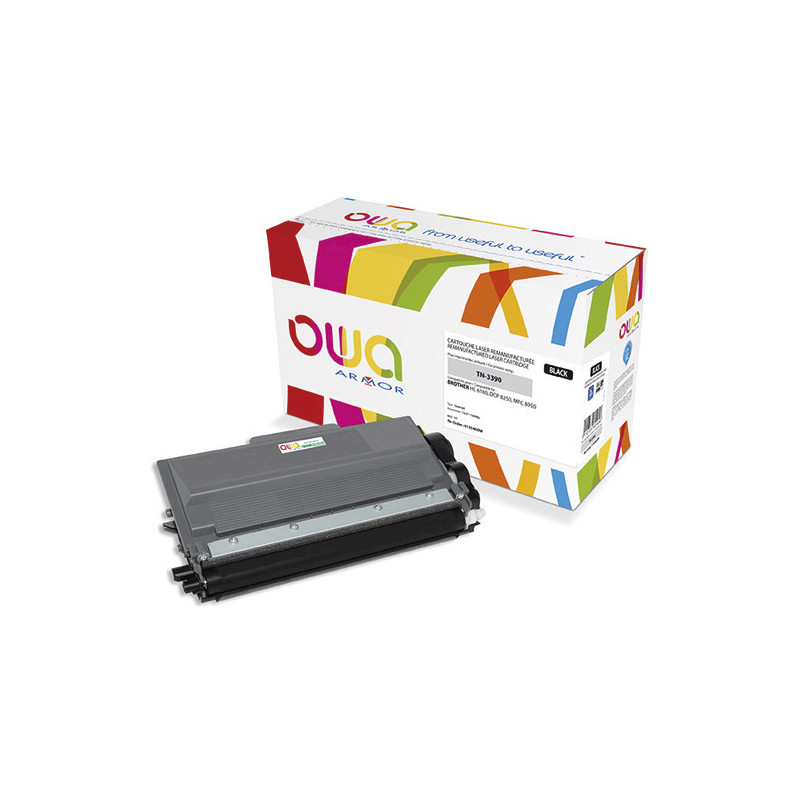 OWA Cartouche compatible Laser Noir BROTHER TN3390 K15546OW