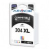 ARMOR Cartouche compatible Jet d'encre 3 Couleurs HP 304XL B20642R1