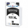 ARMOR Cartouche compatible Jet d'encre Noir HP 920XL B20449R1