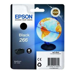 EPSON Cartouche Jet d'Encre DURABrite Ultra Noir ''Globe'' 266 - C13T26614010