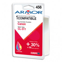 ARMOR Cartouche compatible Jet d'encre 3 Couleurs CANON CL-511 B20282R1