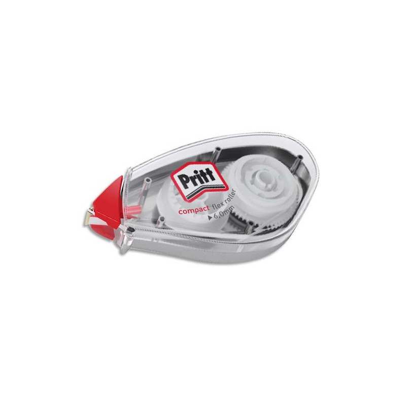 PRITT Roller de correction jetable COMPACT FLEX ROLLER 6mm x 10m