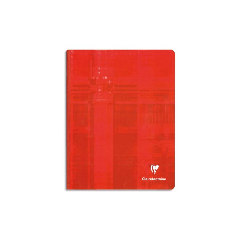 CLAIREFONTAINE Cahier brochure rigide Metric 21x29,7cm 192 pages 90g quadrillées 5x5. Coloris assortis