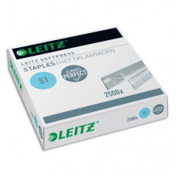 LEITZ Boîte de 2500 agrafes Softpress