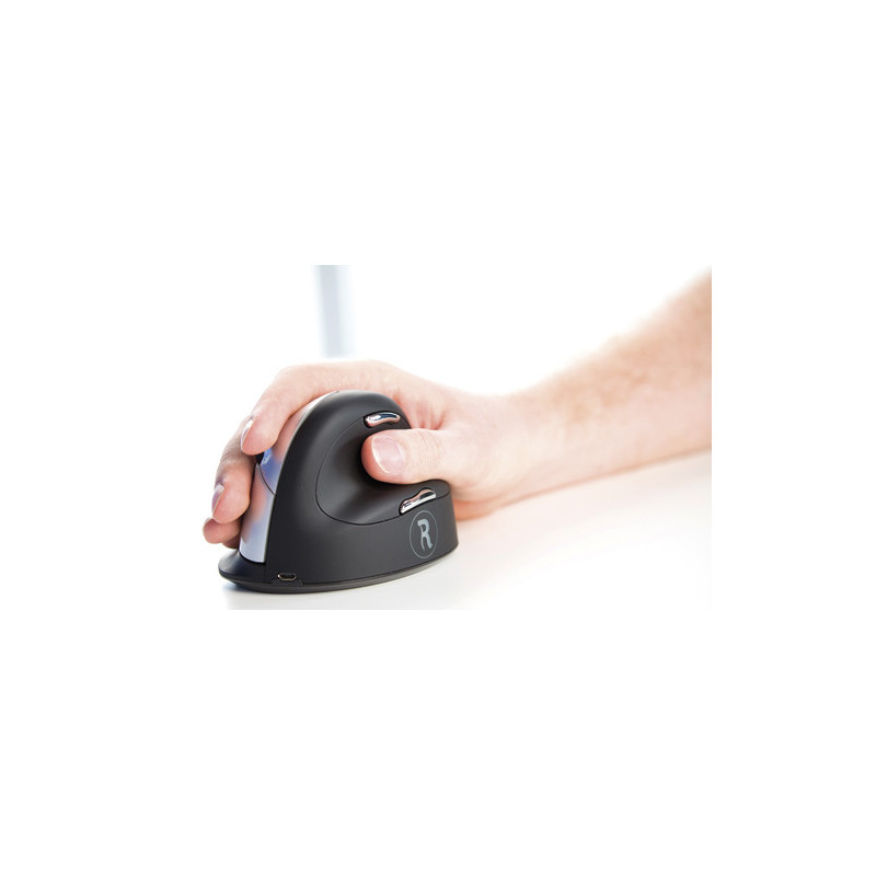 R-GO TOOLS Souris ergonomique sans fil verticale droite large RGOHELAWL