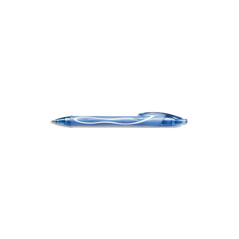 BIC Gel-ocity Quick Dry Stylos-Gel Rétractables Pointe Moyenne (0,7 mm) - Turquoise