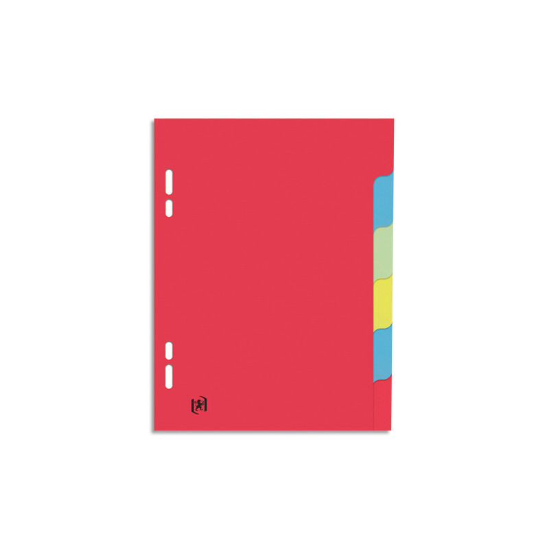 ELBA Intercalaires 17x22 cm / cartons 6 touches
