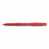 PILOT Stylo à bille Super Grip G à capuchon avec grip ergonomique, pointe extra-large rechargeable. Rouge