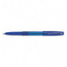 PILOT Stylo à bille Super Grip G à capuchon avec grip ergonomique, pointe extra-large rechargeable. Bleu