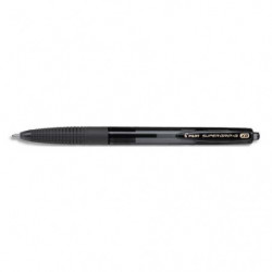 PILOT Stylo bille SUPER GRIP G rétractable pointe extra-large, encre Noire