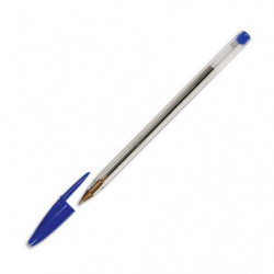 BIC Cristal Original Stylos-Bille Pointe Moyenne (1,0 mm) - Bleu