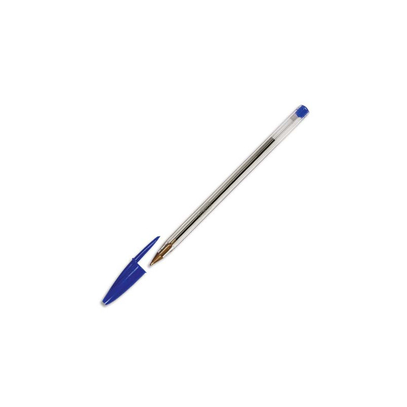 BIC Cristal Original Stylos-Bille Pointe Moyenne (1,0 mm) - Bleu