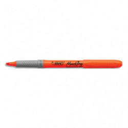 BIC Highlighter Grip Surligneurs Pointe Biseautée - Orange