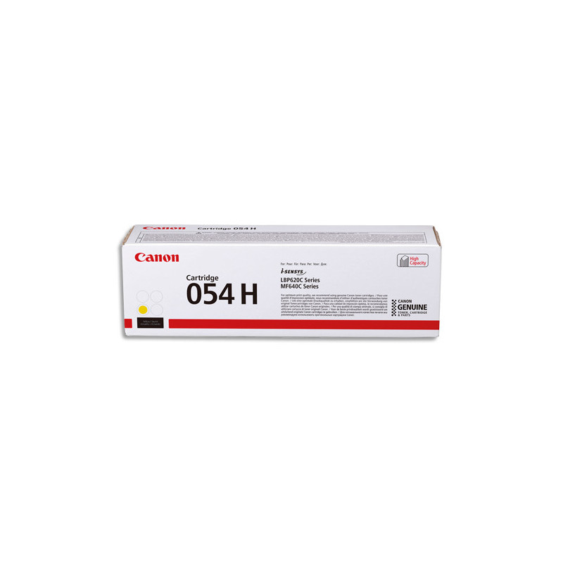 CANON Toner 054H Jaune 3025C002AA