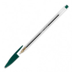 BIC Cristal Original Ecriture Stylos-Bille Pointe Moyenne (1,0 mm) - Vert