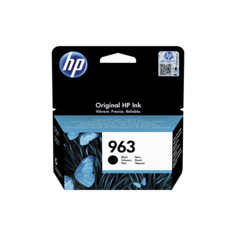 HP 963 Cartouche d'Encre Noire Authentique (3JA26AE) pour HP OfficeJet Pro 9010 series / 9020 series