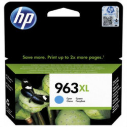 HP 963XL Cartouche Encre Cyan gd capacité Authentique (3JA27AE) HP OfficeJet Pro 9010 series/ 9020 series