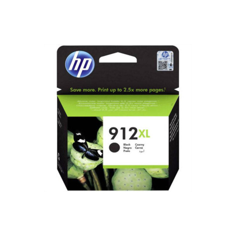 HP 912XL Cartouche Encre Noire gd capacité Authentique (3YL84AE) HP OfficeJet Pro 8010 series/8020 series