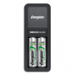 ENERGIZER Mini Chargeur + 2 piles AAA 700 mAh