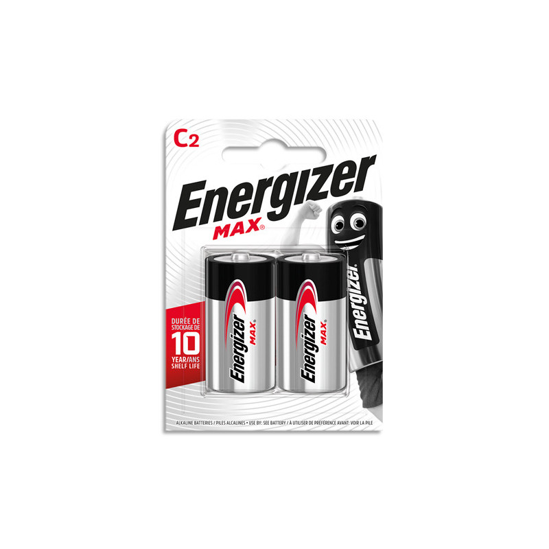 ENERGIZER Pile Max C LR14, pack de 2 piles