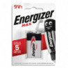 ENERGIZER Pile Max 9v 6LR61, pack de 1 pile