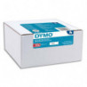 DYMO Pack de 10 rubans D1 Noir/Blanc 9 mm x 7 m 2093096