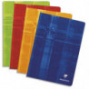 CLAIREFONTAINE Cahier piqûre 96 pages 5x5 24x32. Couverture carte