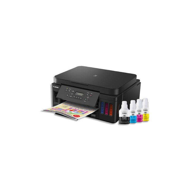 CANON Multifonction Jet d'encre couleur 3 en 1 MEGA TANK PIXMA G6050 3113C006