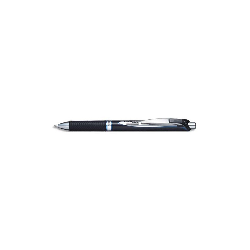 PENTEL Roller EnerGel encre gel infasifiable. Pointe moyenne 0,7 mm. Encre rechargeable Bleue