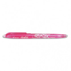 PILOT Roller FriXion Ball pointe fine 0,5 mm. Encre thermosensible effaçable Rose