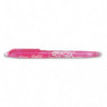 PILOT Roller FriXion Ball pointe fine 0,5 mm. Encre thermosensible effaçable Rose