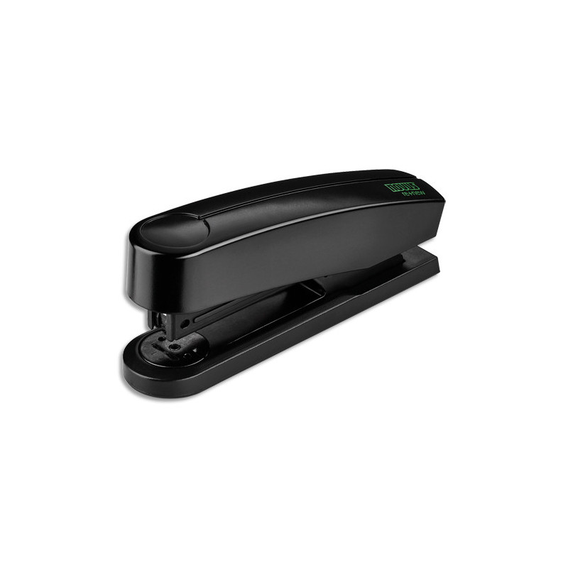 NOVUS Agrafeuse socle B2 RE+NEW pour agrafes 24-26/6, capacité 25 feuilles. Coloris Noir
