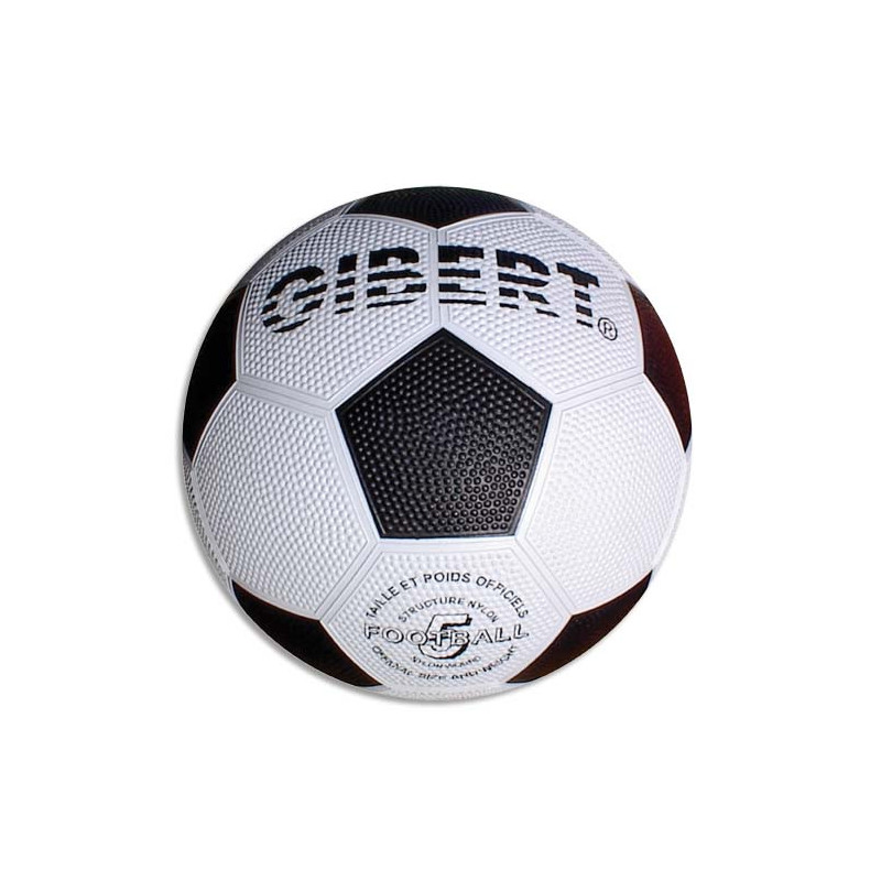 FIRST LOISIRS Ballon football sport, caoutchouc sur carcasse Nylon, surface grainée, taille 5