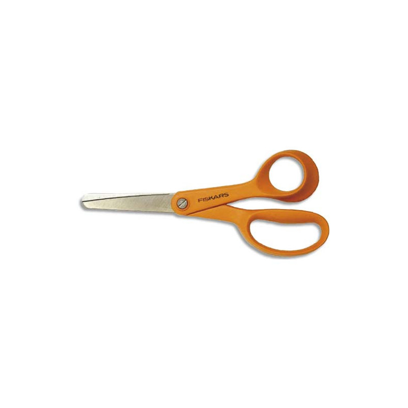 FISKARS Ciseaux Classic longueur 13cm, pour droitier bout rond, Orange