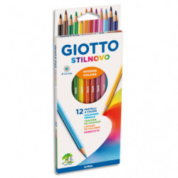 GIOTTO Etui 12 crayons de...