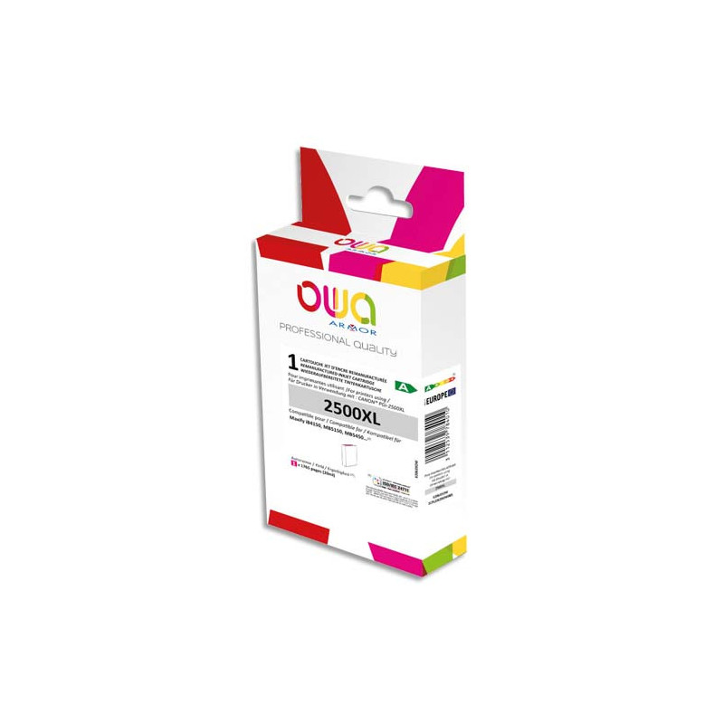 OWA Cartouche compatible remanufacturée Jet d'encre CANON PGI-2500XL Magenta K20639OW