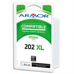 ARMOR Cartouche compatible Jet d'encre EPSON 202XL Noir B12722R1