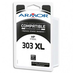 ARMOR Cartouche compatible Jet d'encre HP 303XL Noir B20756R1