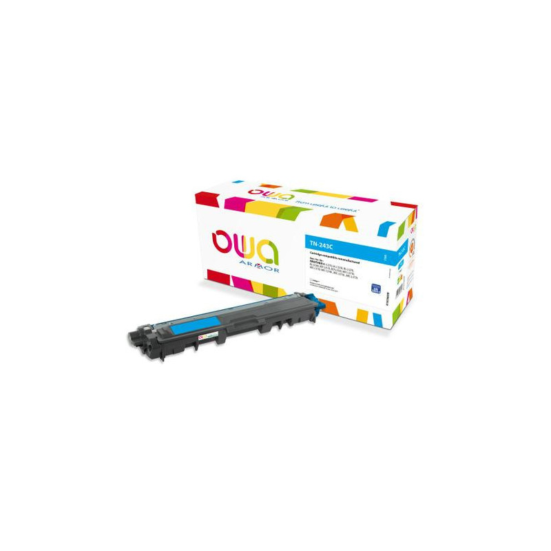 OWA Toner compatible BROTHER TN243 Cyan K18598OW