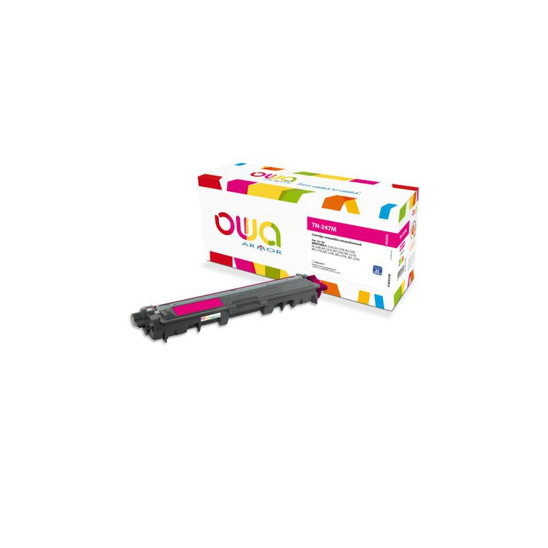 OWA Toner compatible BROTHER TN247 Magenta K18603OW