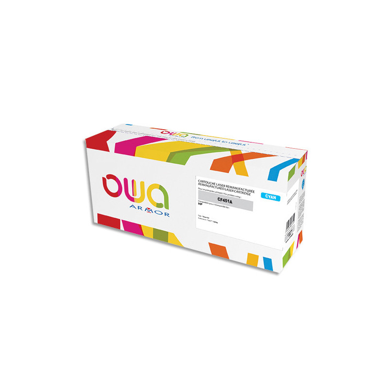 OWA Toner compatible HP CF451A Cyan K18243OW