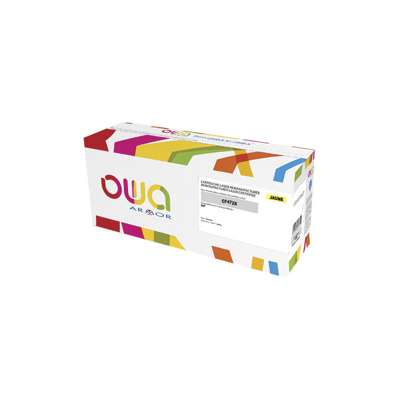 OWA Toner compatible HP CF472X Jaune K18253OW