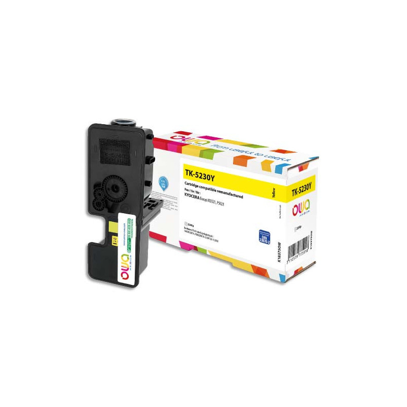 OWA Toner compatible KYOCERA TK 5230 Jaune K18375OW