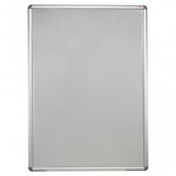 NOBO Vitrine porte-affiche clipsable, aluminium, anti-reflet en PVC, format A0