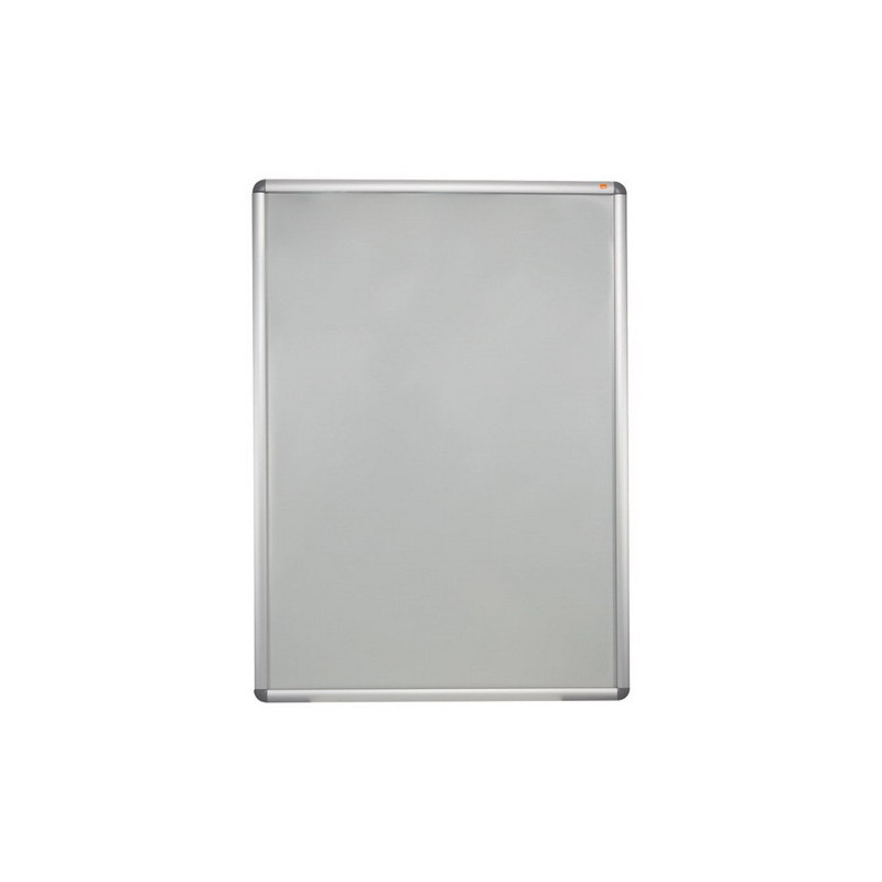 NOBO Vitrine porte-affiche clipsable, aluminium, anti-reflet en PVC, format A0