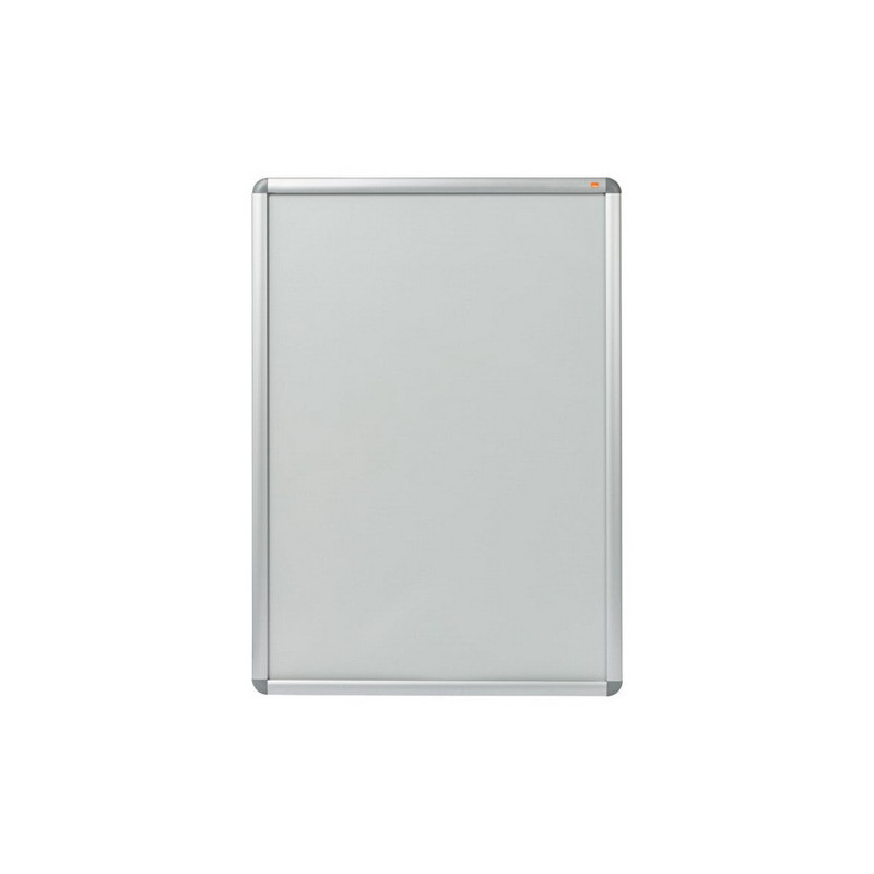 NOBO Vitrine porte-affiche clipsable, aluminium, anti-reflet en PVC, 70 x 100 cm